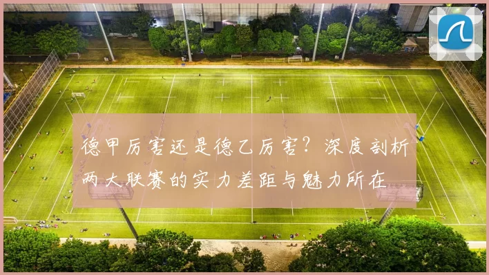 德甲厉害还是德乙厉害?深度剖析两大联赛的实力差距与魅力所在