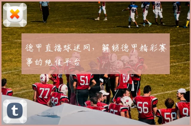 德甲直播球迷网，解锁德甲精彩赛事的绝佳平台